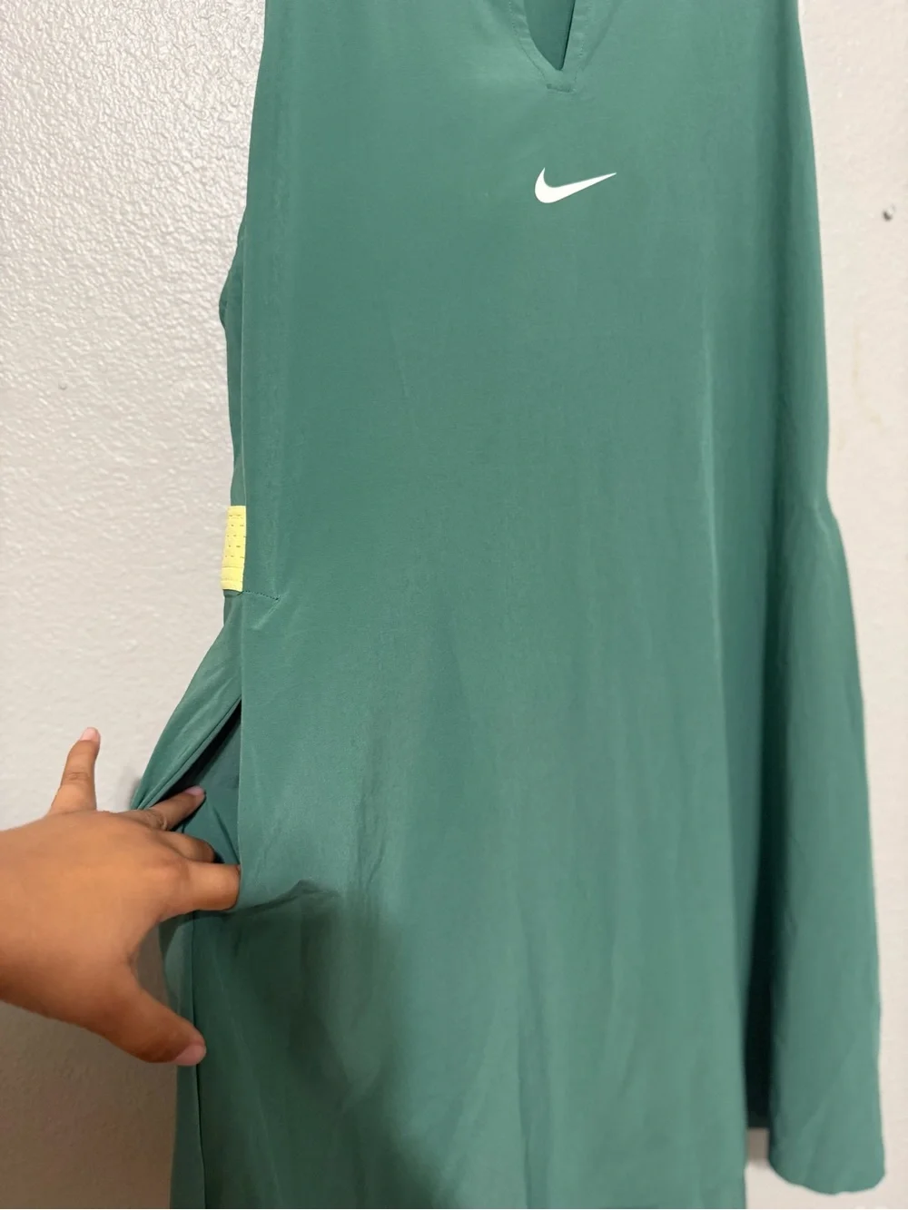 Nike Dri-Fit Advantage Tennis Golf Teal Athletic Dress